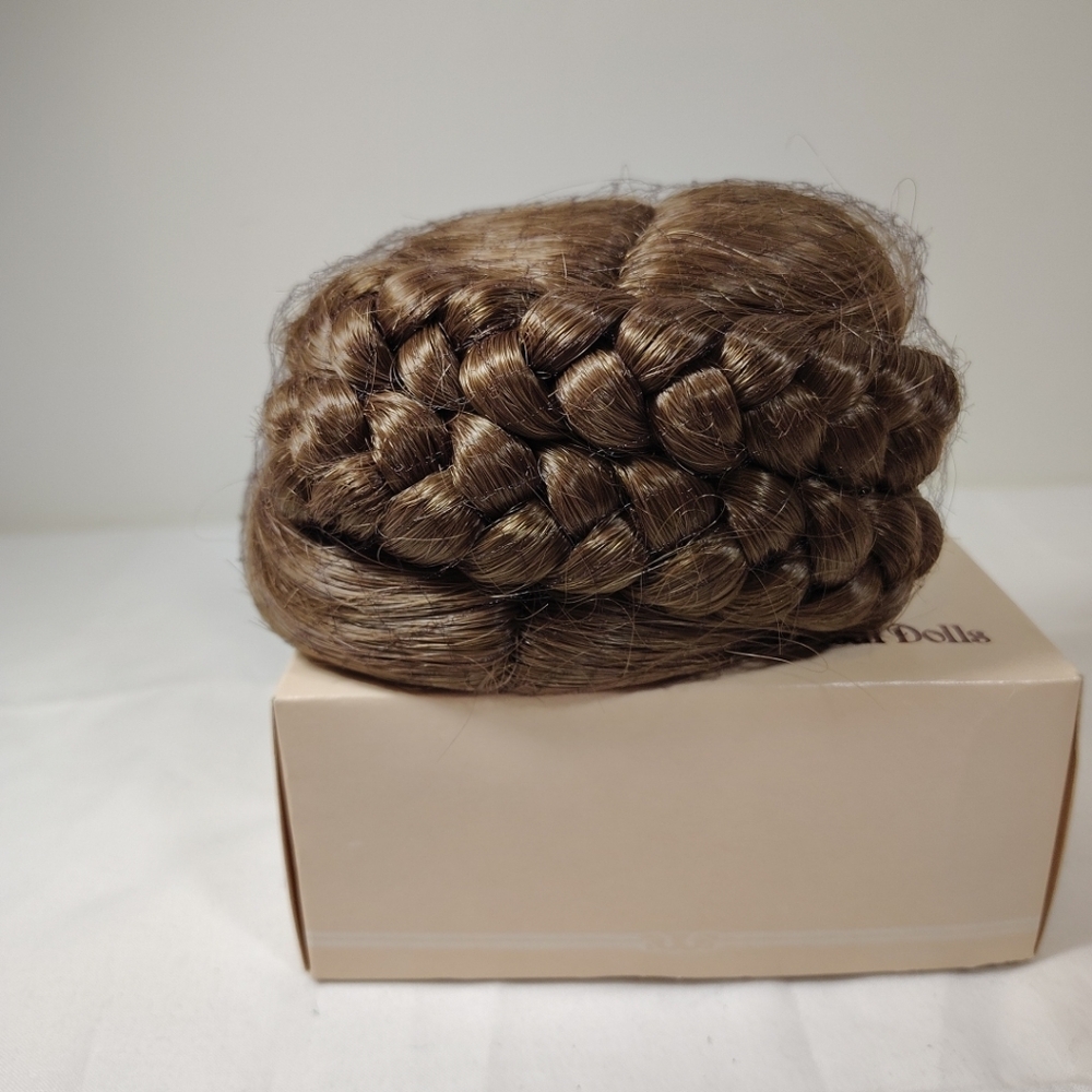Dolls Braided Bun Hairpiece - Brown